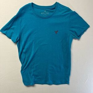 American Eagle Outfitters Teal Short Sleeve Tee